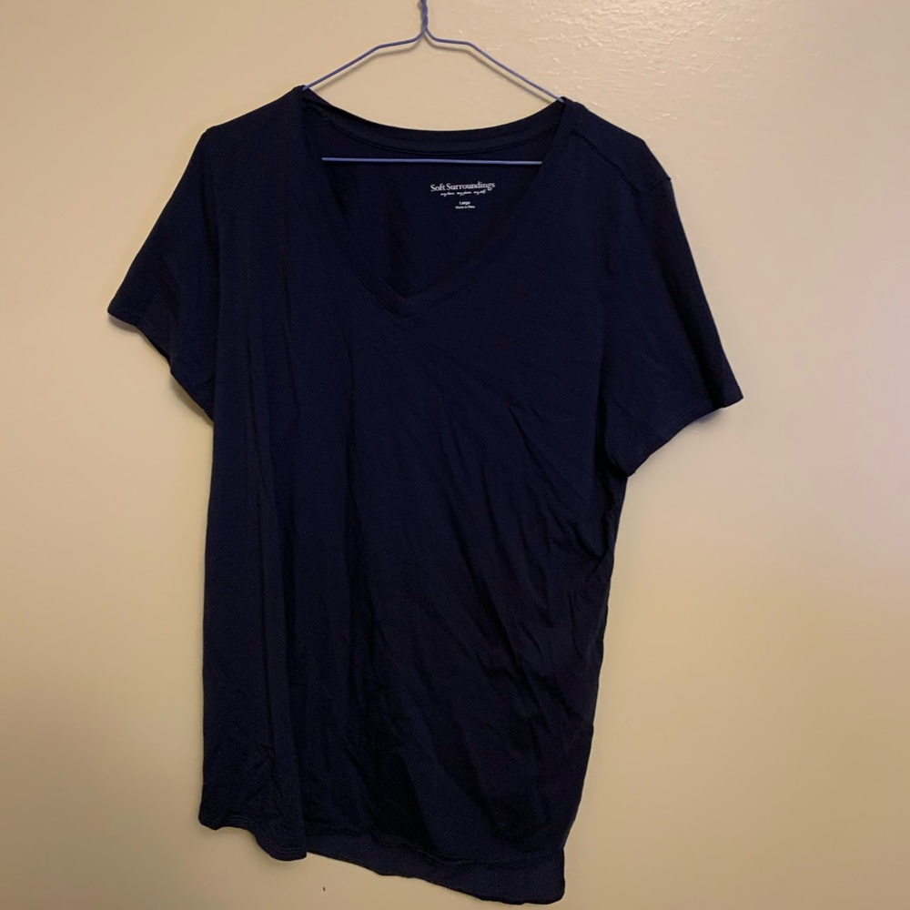 3 Soft Surroundings L T-shirts and one extra jills t-shirt